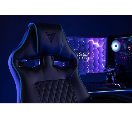 Ігрове крісло SENSE7 Knight, чорний Ігрове крісло SENSE7 Knight, чорний