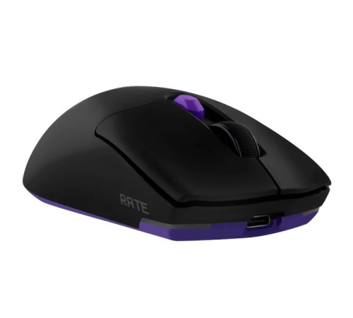Миша ігрова бездротова Proove Gaming Rate Special Edition чорно-фіолетова