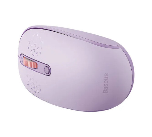 Миша бездротова Baseus F01B Tri-Mode фіолетова