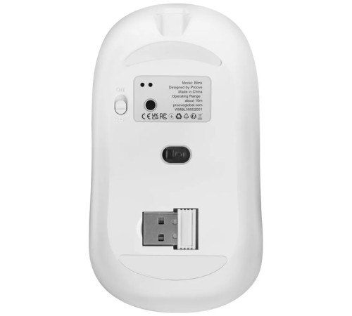 Миша бездротова Proove Blink біла