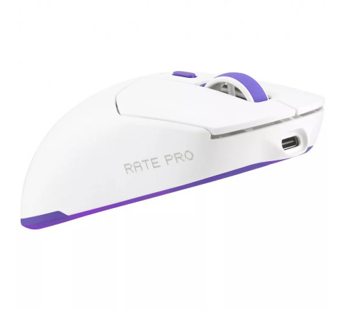 Миша ігрова бездротова Proove Gaming Rate Pro біла