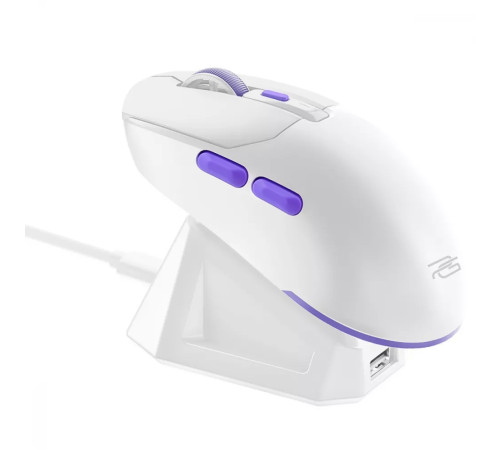 Миша ігрова бездротова із док-станцією Proove Gaming Rate Pro біла