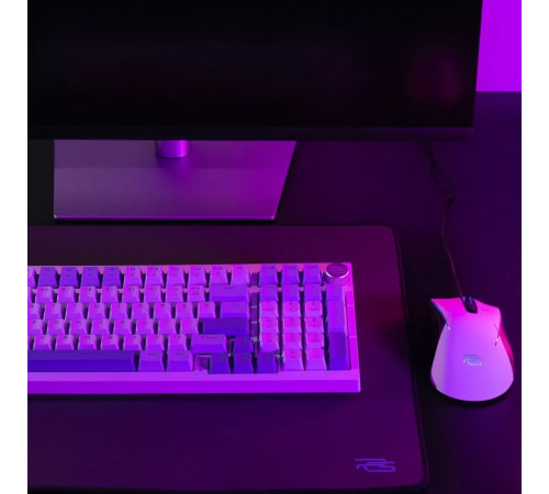 Клавіатура ігрова бездротова Proove Gaming Slicker біла