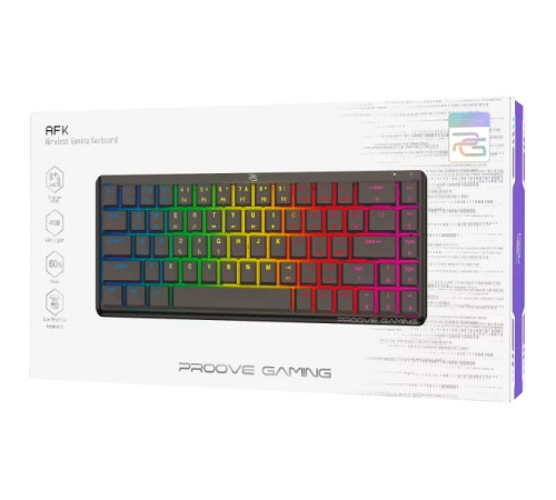 Клавіатура ігрова бездротова Proove Gaming AFK чорна