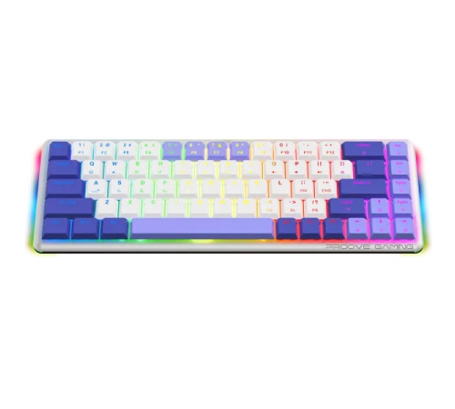 Клавіатура ігрова бездротова Proove Gaming AFK біла