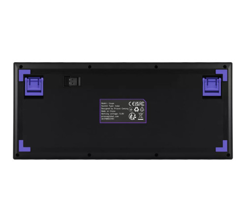 Клавіатура ігрова бездротова Proove Gaming Coupe чорна