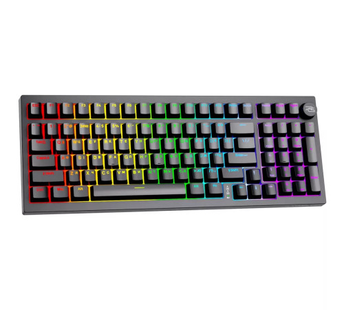 Клавіатура ігрова бездротова Proove Gaming Slicker Pro чорна