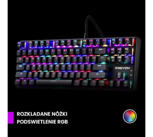 Клавіатура Preyon Blue Blitz Claw Клавіатура Preyon Blue Blitz Claw