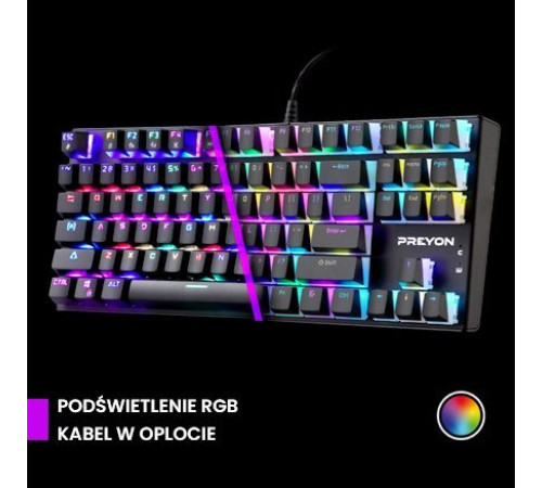 Клавіатура Preyon Red Blitz Claw Клавіатура Preyon Red Blitz Claw