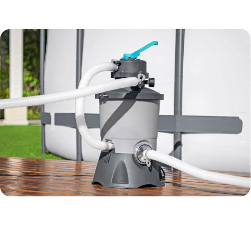 Насос з піщаним фільтром Bestway 58515 3596 л/год та фільтруючими кульками