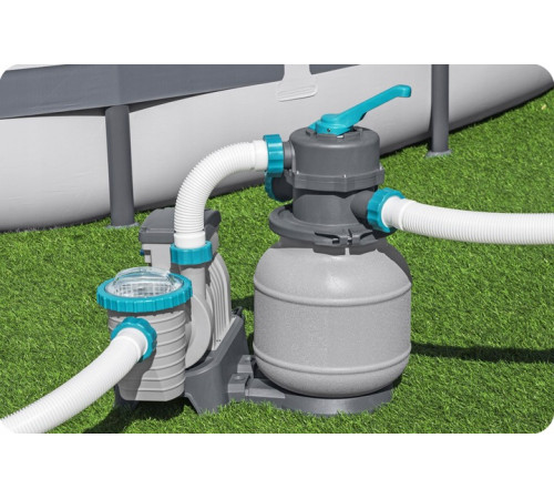 Насос з піщаним фільтром Bestway 58497 6056 л/год та мультифункціональні таблетки