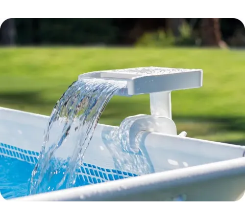 Водоспад для басейну Intex 28090 з LED підсвіткою