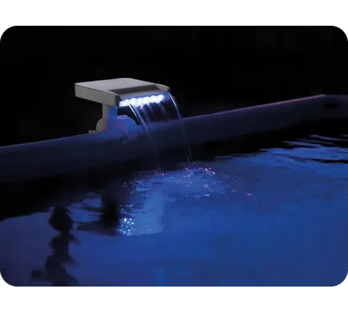 Водоспад для басейну Intex 28090 з LED підсвіткою