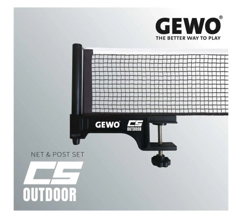 Сітка для тенісного столу Gewo CS Outdoor 101679100 Сітка для тенісного столу Gewo CS Outdoor 101679100