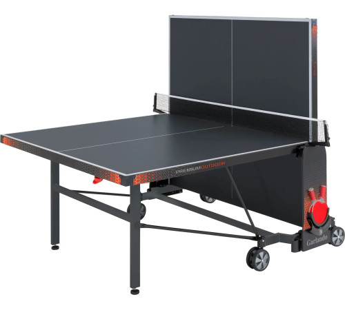 Тенісний стіл Garlando Premium Outdoor 6 mm, сірий