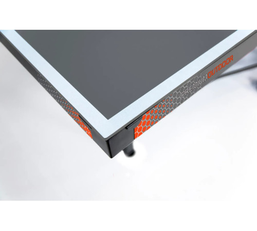 Тенісний стіл Garlando Premium Outdoor 6 mm, сірий