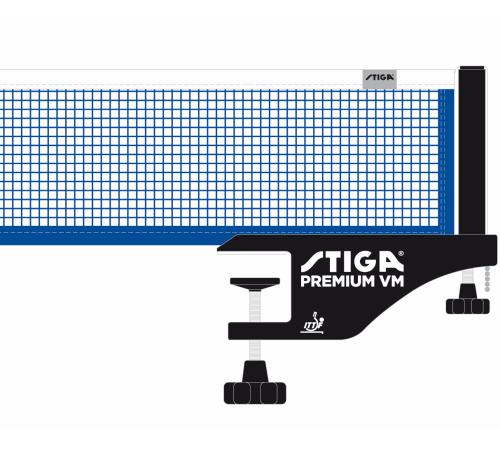 Сітка для тенісного столу Stiga Premium VM ITTF 639500 Сітка для тенісного столу Stiga Premium VM ITTF 639500