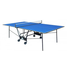 Стіл для настільного тенісу GSI-Sport Compact Light, синій