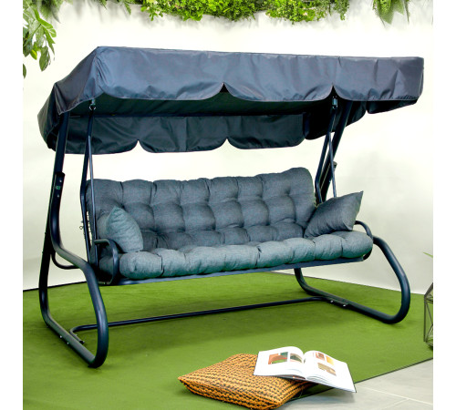 Садова гойдалка GreenGard Тенеріфе Air, сіра