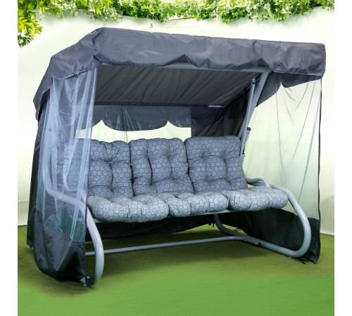 Садова гойдалка GreenGard Толедо, сіра