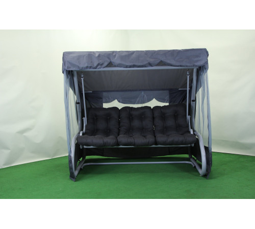 Садова гойдалка GreenGard Толедо, коричнево-сіра