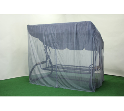 Садова гойдалка GreenGard Ясмін, сіро-синя