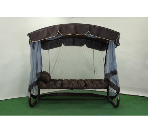 Садова гойдалка GreenGard Аланія, коричнева