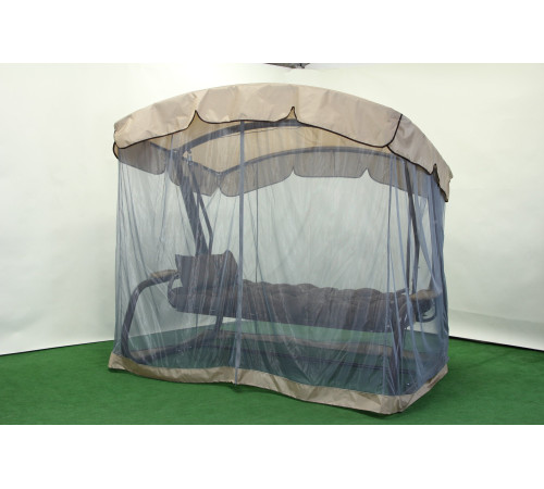 Садова гойдалка GreenGard 059 Аланія, коричнево-бежева