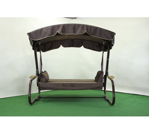 Садова гойдалка GreenGard Аланія Solo, коричнева