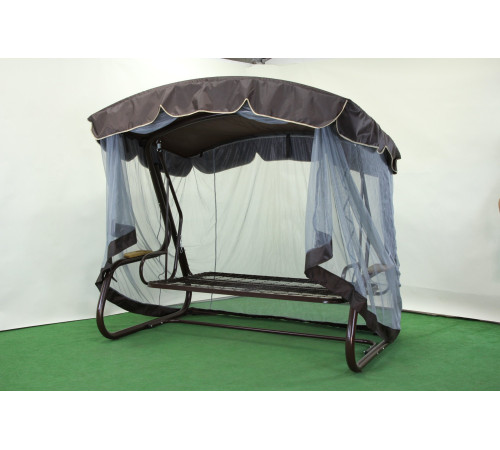 Садова гойдалка GreenGard Аланія Solo, коричнева