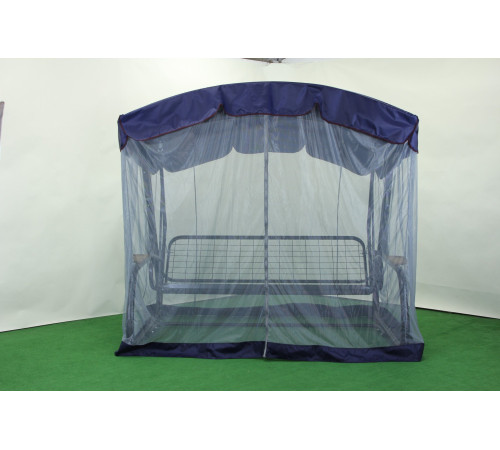 Садова гойдалка GreenGard 052 Афіна, чорно-синя