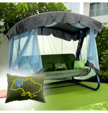 Садова гойдалка GreenGard FREEDOM, зелена