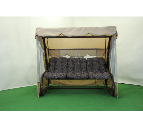 Садова гойдалка GreenGard 030 Барна, коричнево-бежева