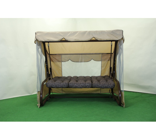 Садова гойдалка GreenGard 030 Барна, коричнево-бежева