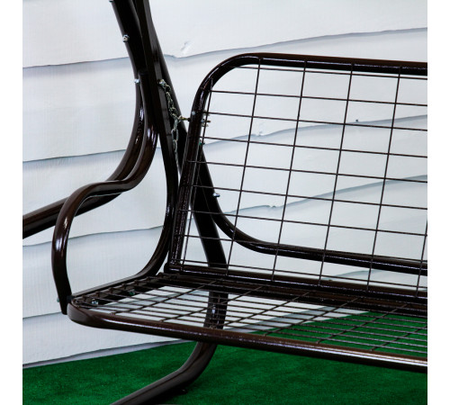 Садова гойдалка GreenGard Бренда, коричнево-бежева