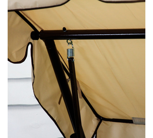 Садова гойдалка GreenGard Бренда, коричнево-бежева