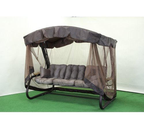 Садова гойдалка GreenGard Домініка, коричнева