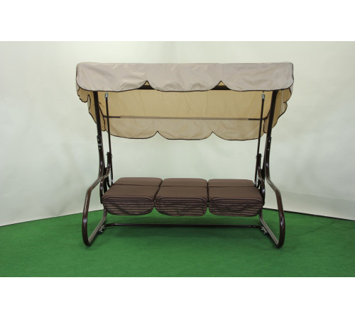 Садова гойдалка GreenGard 009 Бренда, коричнево-бежева