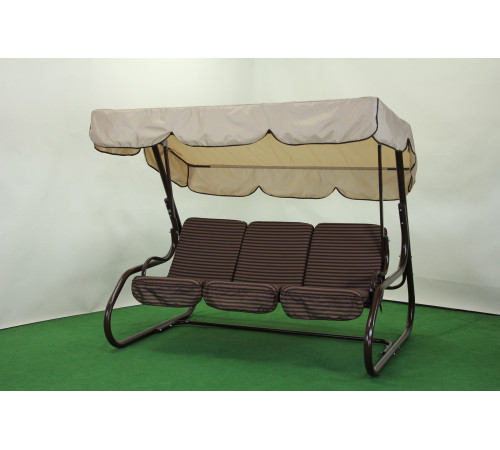 Садова гойдалка GreenGard 009 Бренда, коричнево-бежева