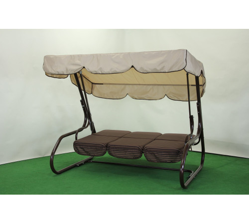 Садова гойдалка GreenGard 009 Бренда, коричнево-бежева