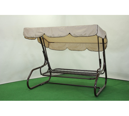 Садова гойдалка GreenGard 009 Бренда, коричнево-бежева