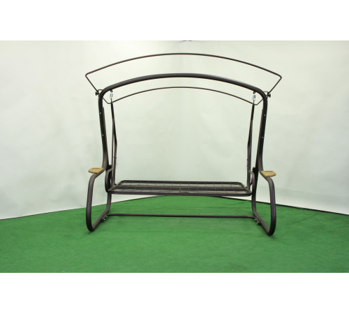 Садова гойдалка GreenGard Домініка Solo, коричнево-бежева