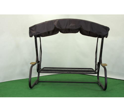 Садова гойдалка GreenGard Домініка Solo, коричнево-бежева