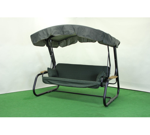 Садова гойдалка GreenGard Вікторія, зелена