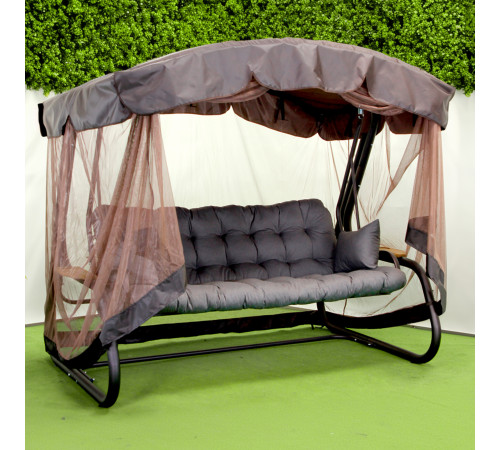 Садова гойдалка GreenGard Домініка Air, коричнева