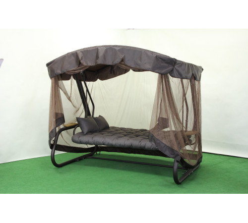 Садова гойдалка GreenGard Домініка Air, коричнева