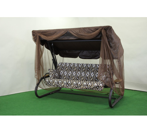 Садова гойдалка GreenGard Глорія, коричнева