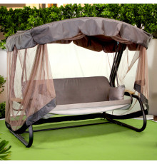 Садова гойдалка GreenGard Домініка Solo, коричнева