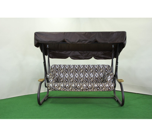 Садова гойдалка GreenGard Глорія, коричнева