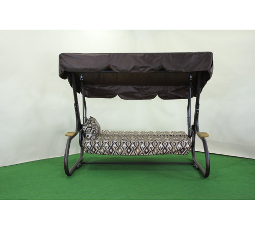 Садова гойдалка GreenGard Глорія, коричнева